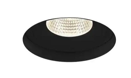 Eurofase Lighting 35143-30-01 6-in 26W Amigo Downlight w/o Trim, Round, 120V-277V, 3000K, Black Finish