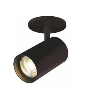 Eurofase Lighting 35455-35-01-CN 6" Charlie LED Ceiling Mount Light, Wattage 30W, Lumens 1931 lm, Voltage 120V, Color Temperature 3500K, Black Finish