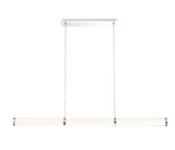 Eurofase Lighting 35683-018 Shaw 36" Wide LED Linear Chandelier, Color Temperature 3000K, Wattage 27W, Chrome Finish