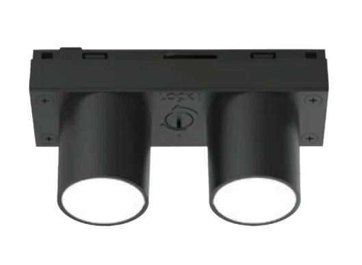 Eurofase Lighting 35765-01 LED Integrated Dual Lens, Lumens 180 lm, Voltage 24V, Wattage 4.5W, Color Temperature 3000K, Black Finish