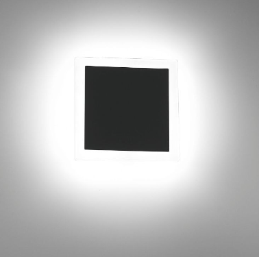 Eurofase Lighting 35852-018 12" Outdoor Led Wall Flush Mount, Graphite Grey Finish