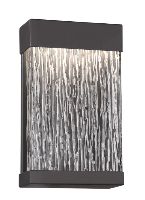 Eurofase Lighting 35891-017 Ontario LED 11 inch Black Outdoor Wall Mount, Small