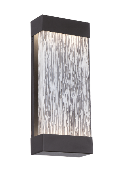 Eurofase Lighting 35892-014 Ontario LED 17 inch Black Outdoor Wall Mount, Large
