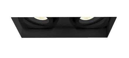 Eurofase Lighting 36025-30-01 30W LED Downlight, Trimless Gimbal, Dim, 2580 lm, 120V, 3000K, Black Finish