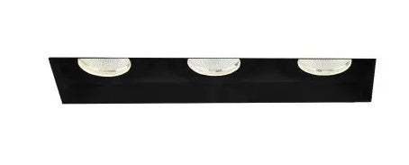 Eurofase Lighting 36026-35-01 9.75-in 30W LED Downlight, Dim, 3870 lm, 120V, 3500K, Black Finish