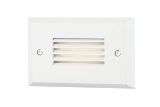 Eurofase Lighting 36041-034 White 2W Horizontal Louvered Trim Step Light
