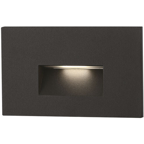 Eurofase Lighting 36046-025 Ferona, Horizontal Recessed Trim Step Light, Black Finish