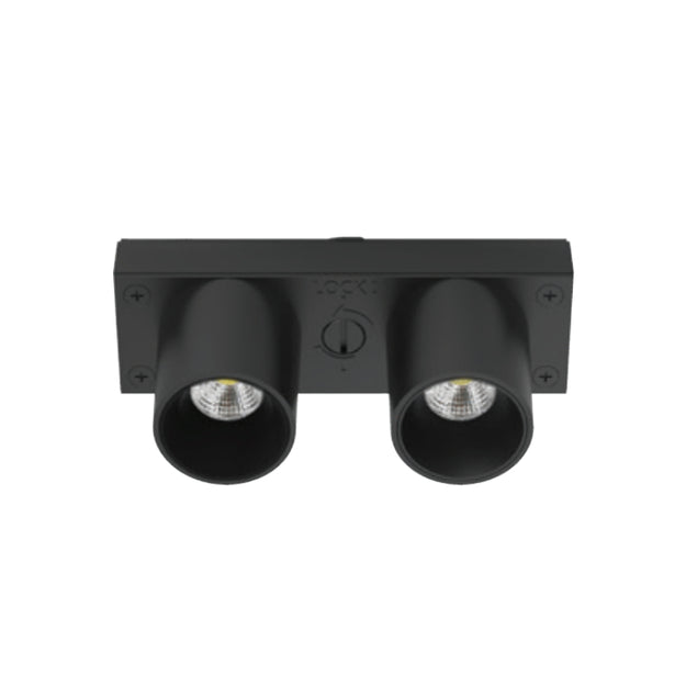 Eurofase Lighting 36377-35-01 5.3W LED Integrated Dual Baffle Light - 24V - 3500K - Black