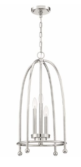 Eurofase Lighting 37988-012 Tesia 14" Ceiling Pendant 3-Light, Nickel Finish