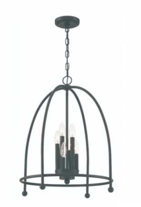 Eurofase Lighting 37991-024 Tesia 20" Ceiling Pendant 6-Light, Black Finish