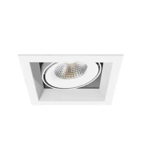 Eurofase Lighting TE131LED-30-2-22 7-in LED Recessed Downlight, Flood, Dimmable, Lumens 2500Lm, Color Temperature 3000K, Wattage 26W, Voltage 120V, White Finish