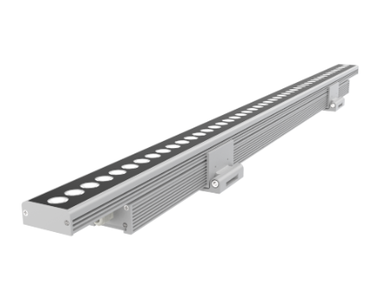 Core Lighting LWW120-HO-24-27K-15X40-TG-UNV-DIM10 24" High Performance LED Wall Washer, Color Temperature 2700K, Voltage 120V-277V, 15ºx40º Optic, Dimmable 0-10V, Titanium Gray Finish
