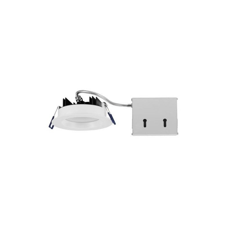 Lotus LED Lights LL4RR-40K-WH Lotus 4" Round Regressed LED Downlight – 14.5W - 4000K - 1,020 Lumens – 120V, White