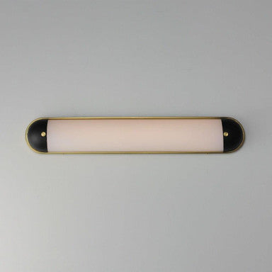 Maxim Lighting 39563SWPC Capsule Bath Vanity Wall Light Installed View
