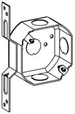 Orbit 3RB-50-FB 3-1/2" Octagon Box 1-1/2Dp, Gray Finish