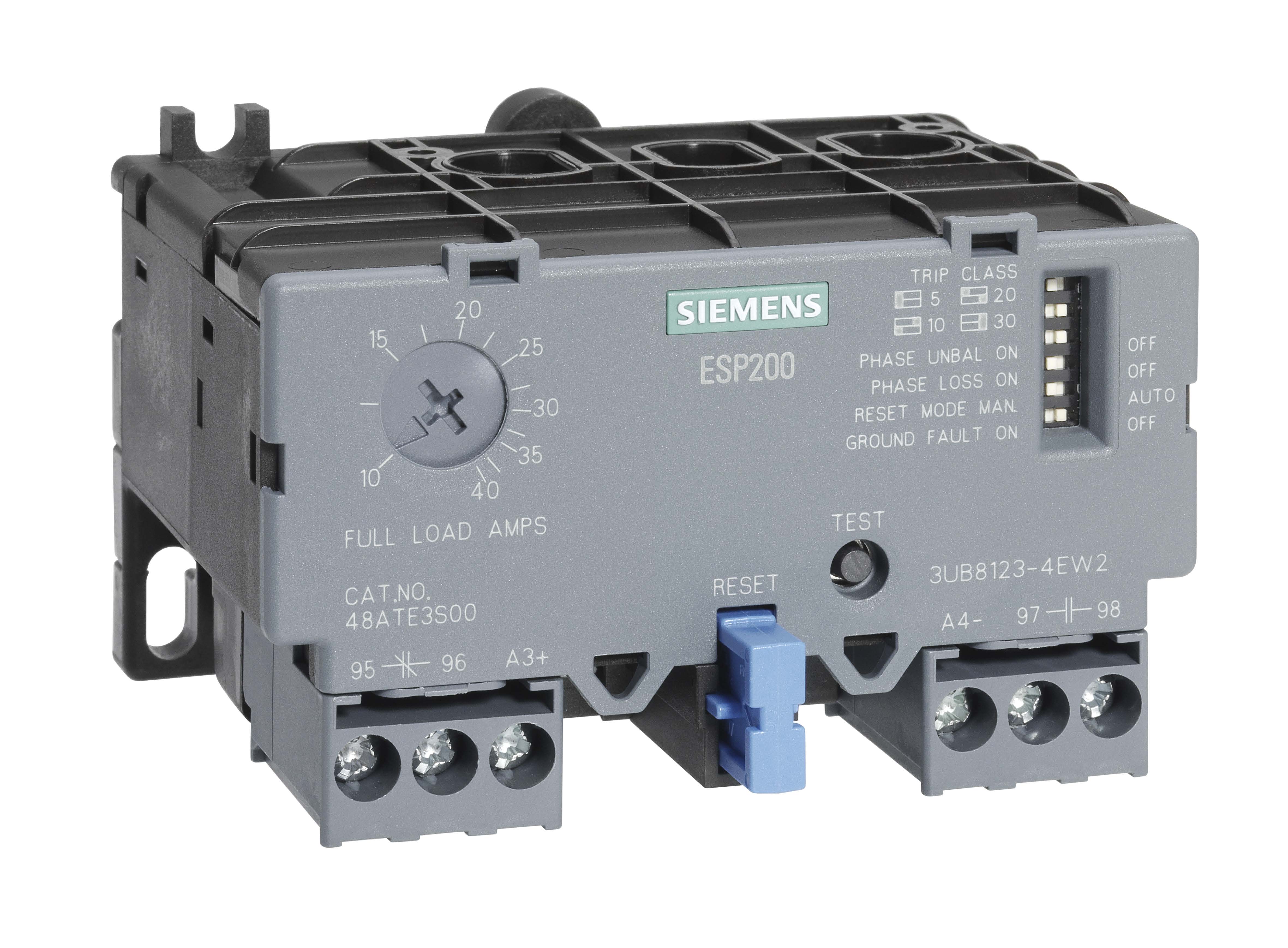 SIEMENS 3UB81234EW2 10-40AMPS 3PH ESP200 Overload Relay | BuyRite