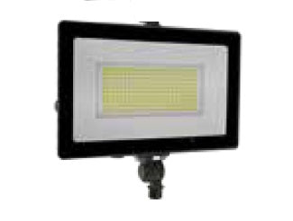 100W LED Flood Light 5 CCT Selectable with Sensor Black Finish