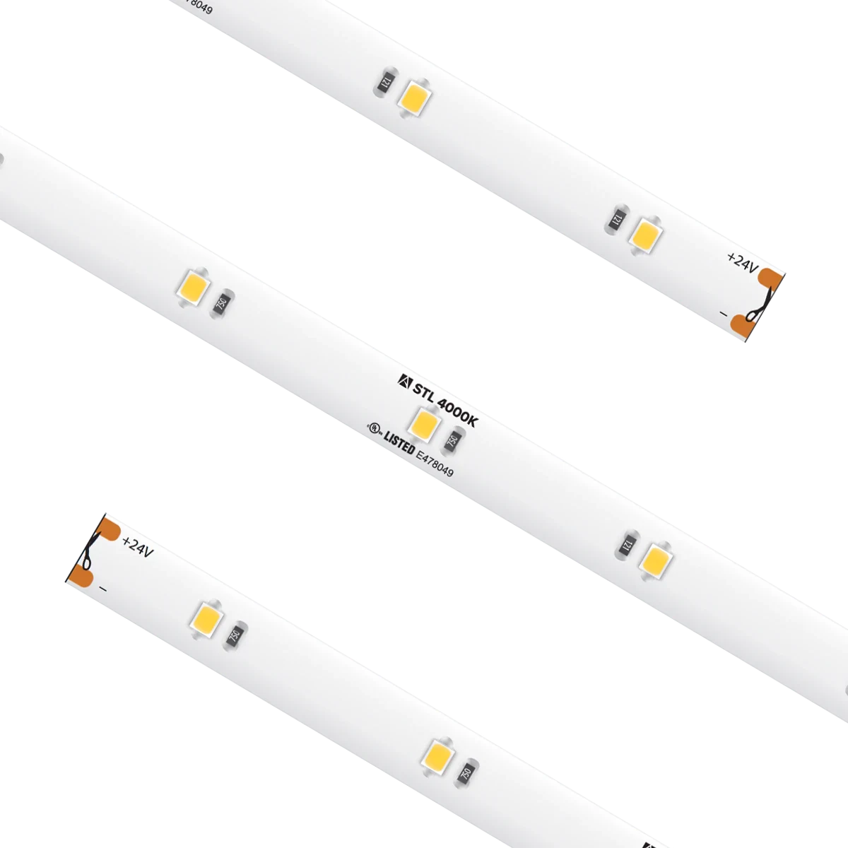 American Lighting STL-WH Trulux 16.4 Ft Standard Grade 24V Tape Light - 155 Lumens - 4000K