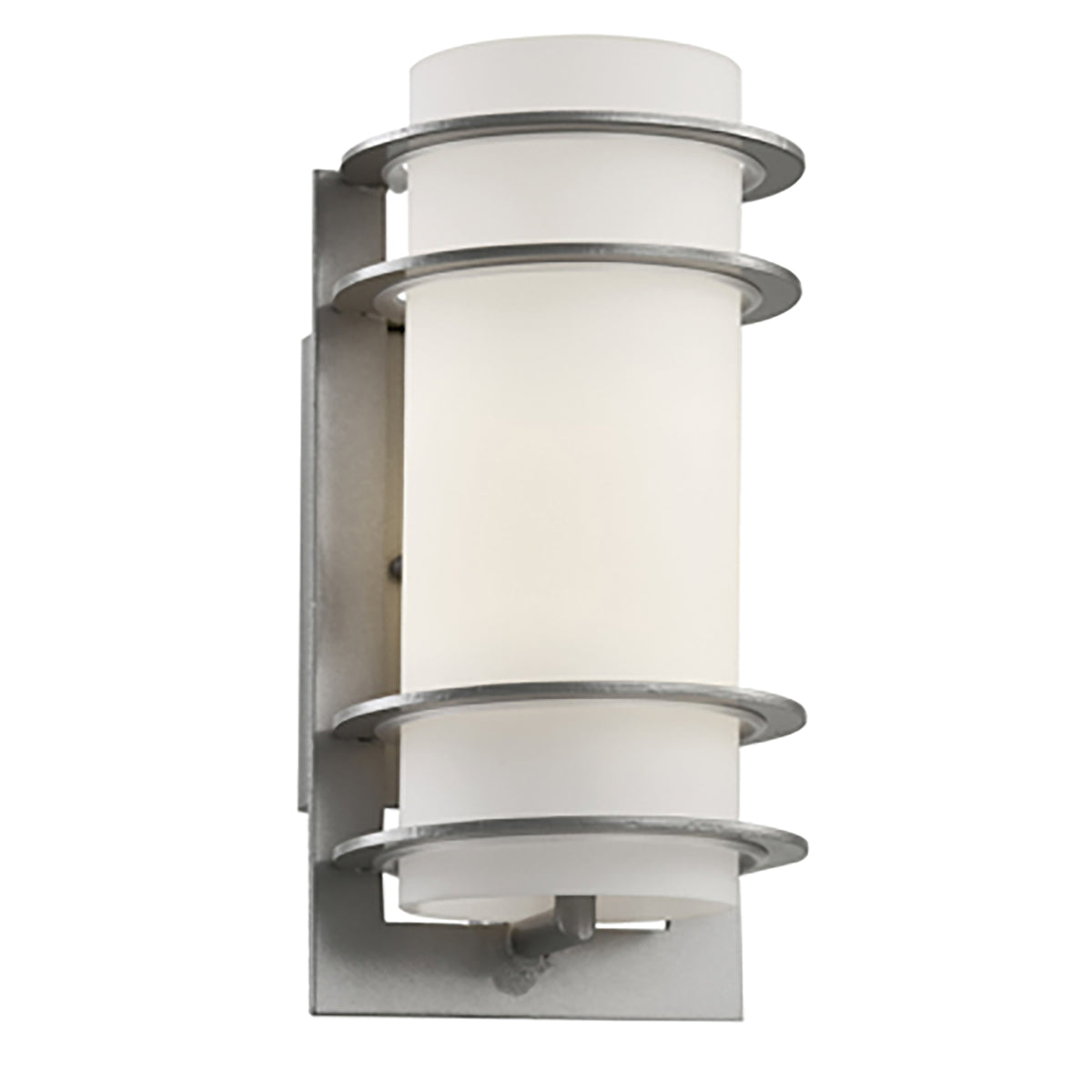 Trans Globe Lighting 40204 SL Zephyr 1 Light Silver Wall Lantern