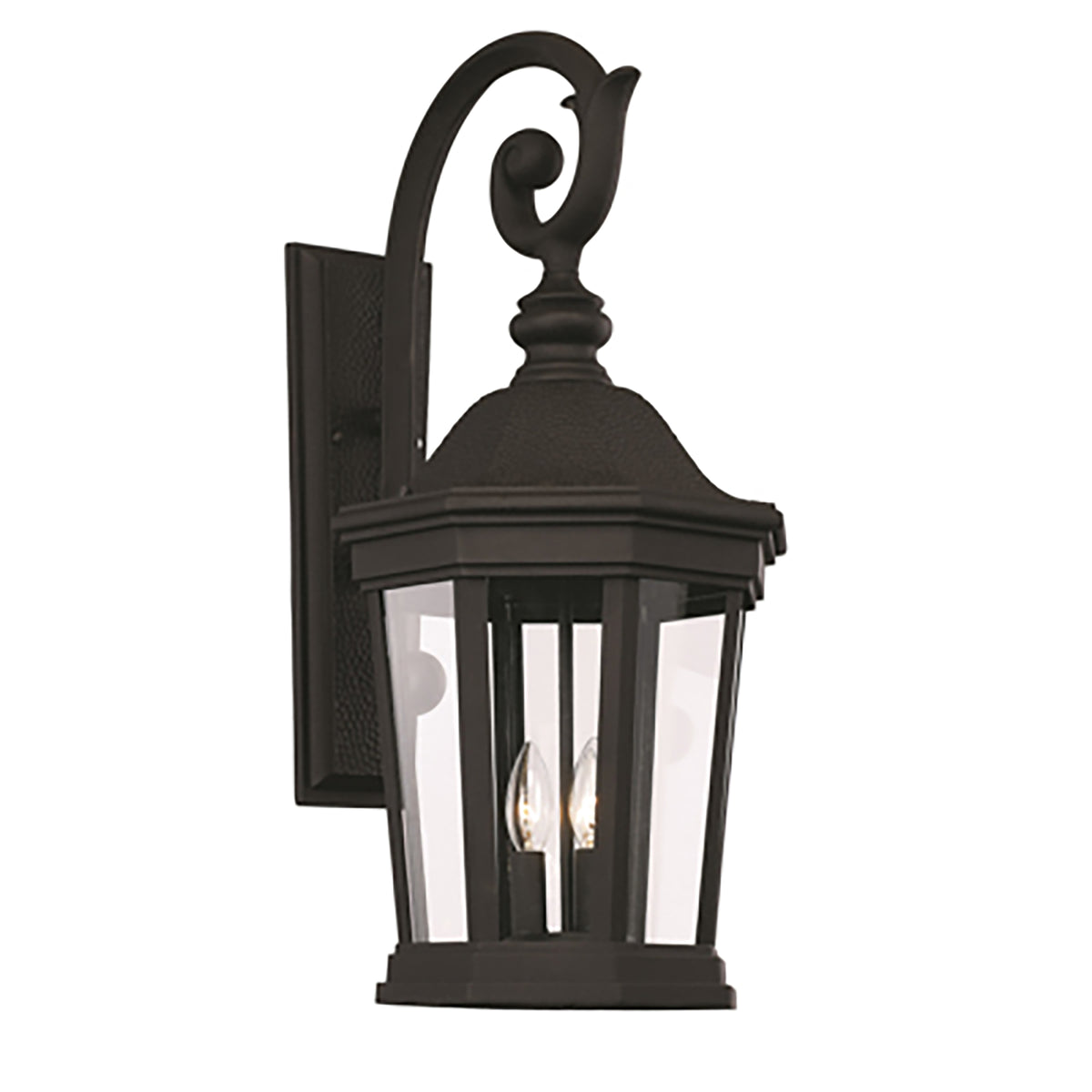 Trans Globe Lighting 40402 BK Westfield 3 Light Black Outdoor Wall Lantern