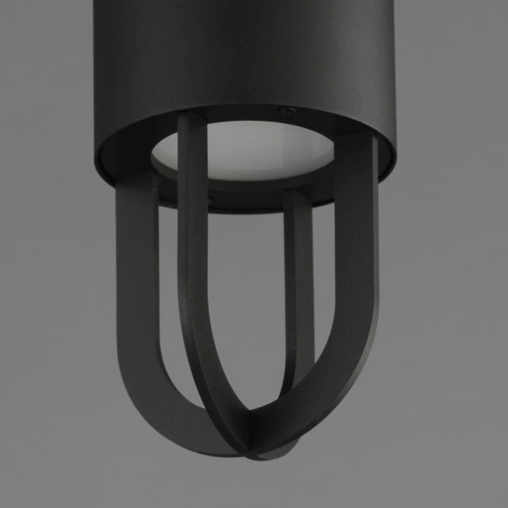 Maxim Lighting 40680BK Quayside VX Black Outdoor Flush Mount - Detail View
