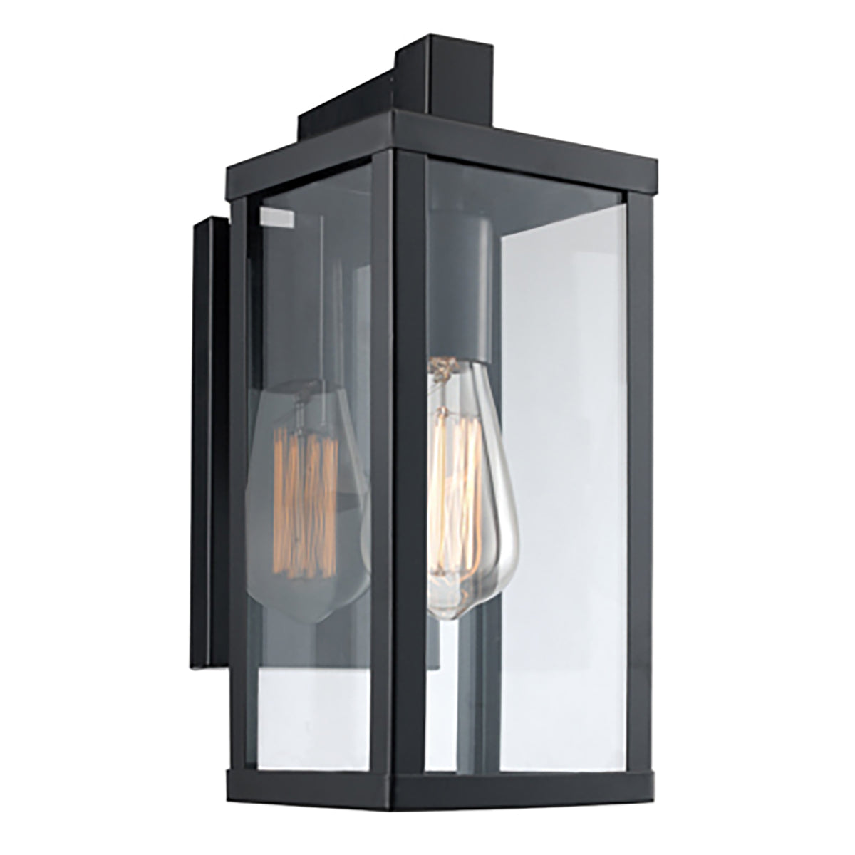 Trans Globe Lighting 40750 BK Oxford black wall lantern wall light