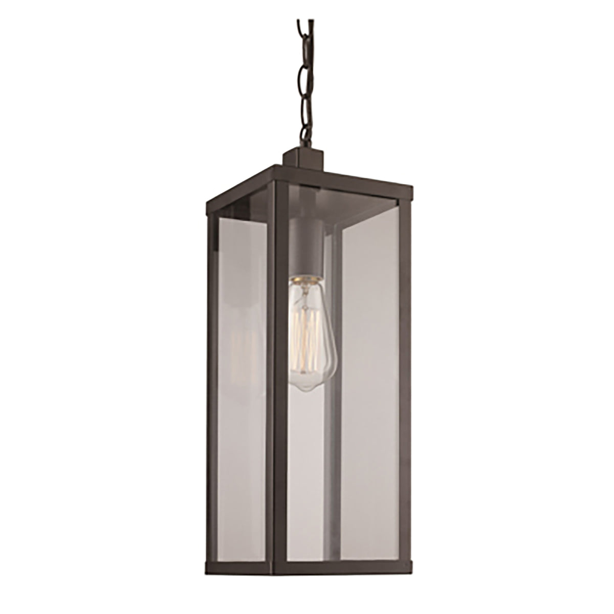 Trans Globe Lighting Oxford 1 light black hanging lantern