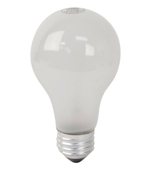 Feit Electric 40A/VS/RP-130 Medium Incandescent A19 Base Vibration Service Light Bulb, Wattage 40W, Voltage 130V