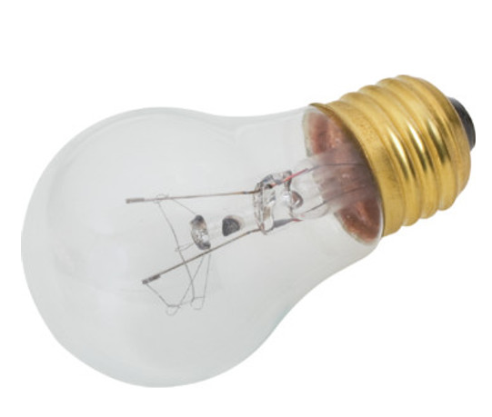 Feit Electric 40A15/CL/10K/12 Decade Clear Dimmable A15 Incandescent Light Bulb, Color Temperature 2500K, Wattage 40W, Voltage 120V - 12 Pack