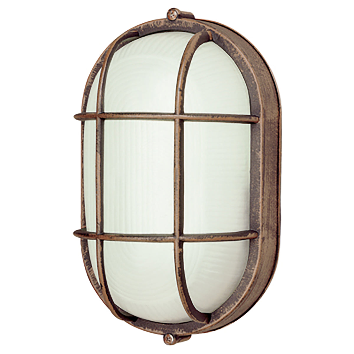 Trans Globe Lighting 41005 RT Aria rust outdoor bulkhead wall light