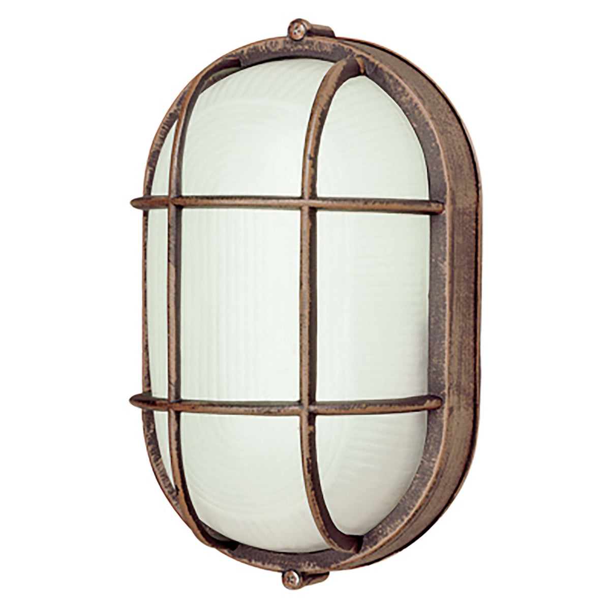 Trans Globe Lighting 41015 RT Aria 1 Light Rust Bulkhead Wall Light
