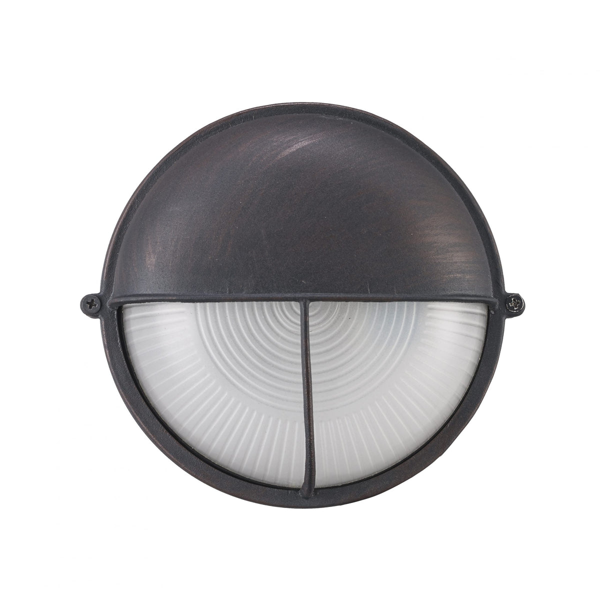 Trans Globe Lighting 4120 RT Well 1 Light 8 inch Rust Bulkhead Light
