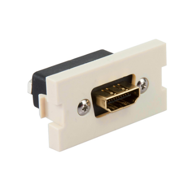 Leviton 41290-HDI HDMI® Feedthrough MOS Module, lvory