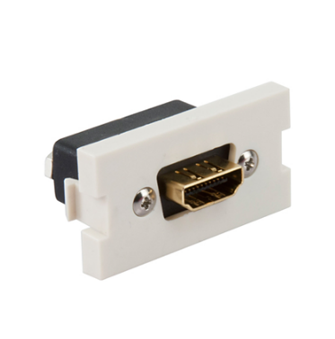 Leviton 41290-HDT HDMI® Feedthrough MOS Module, Light Almond
