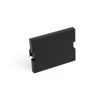 Leviton 41294-2BE Blank MOS Module, 1.5 Units High, Black