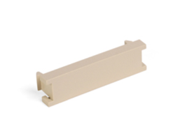 Leviton 41295-5BI Blank MOS Module, 0.5 Units High, Ivory Finish