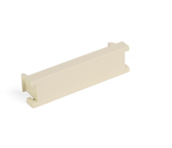 Leviton 41295-5BT Blank MOS Module, 0.5 Units High, Light Almond Finish