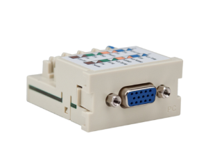 Leviton 41295-VPI VGA 110-termination MOS Pc Module, Ivory Finish