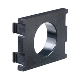 Leviton 41297-2PE Mos Passthrough Module, 1.5 Units High, Black Finish