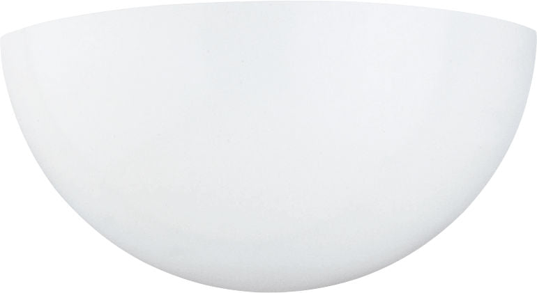 Generation Lighting 4138-15 Edla white wall bath sconce