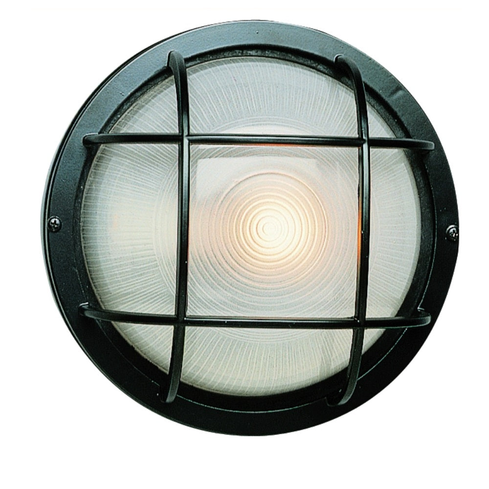 Trans Globe Lighting 41505 BK Aria 1 Light Black Bulkhead Wall Light