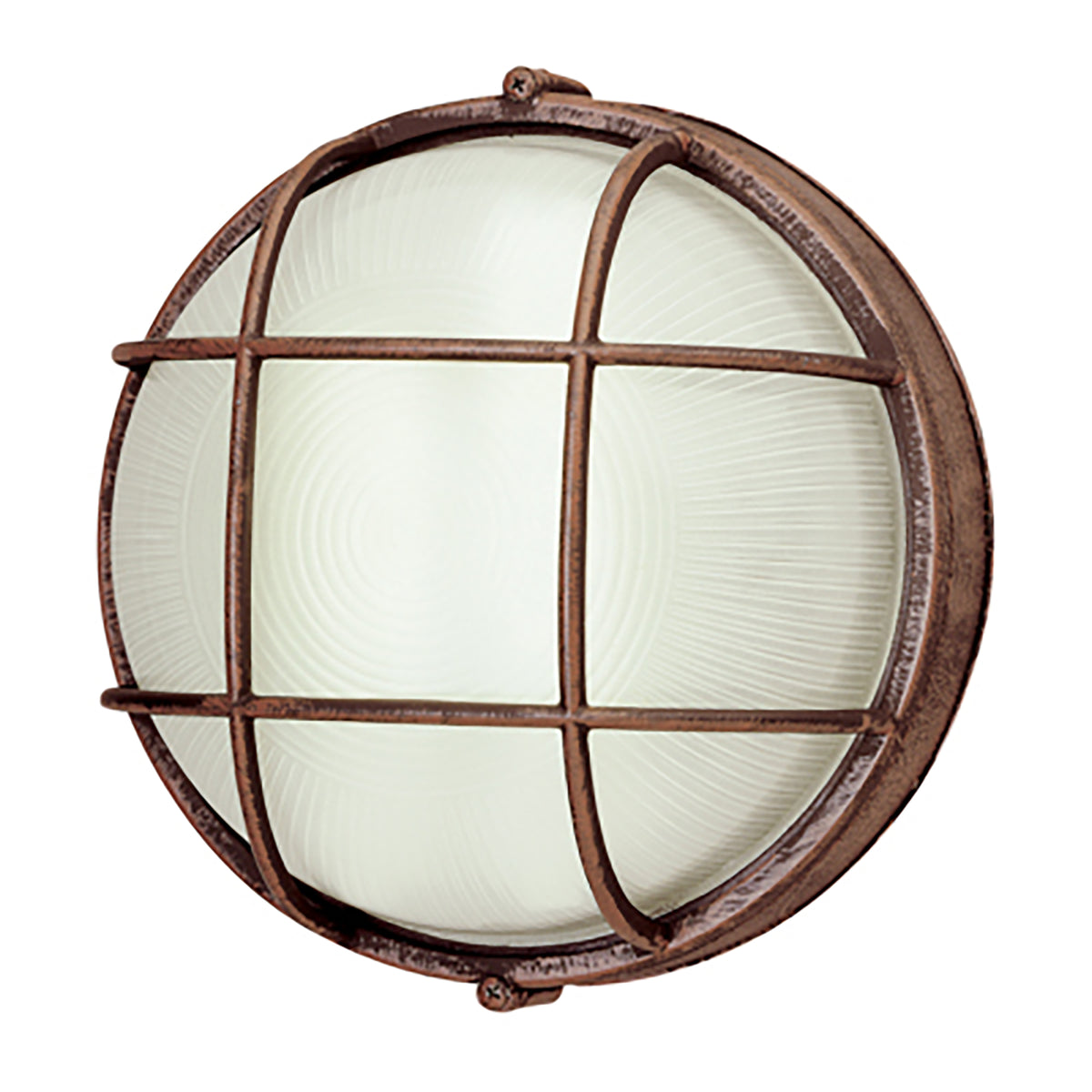 Trans Globe Lighting 41505 RT Aria rust bulkhead wall light