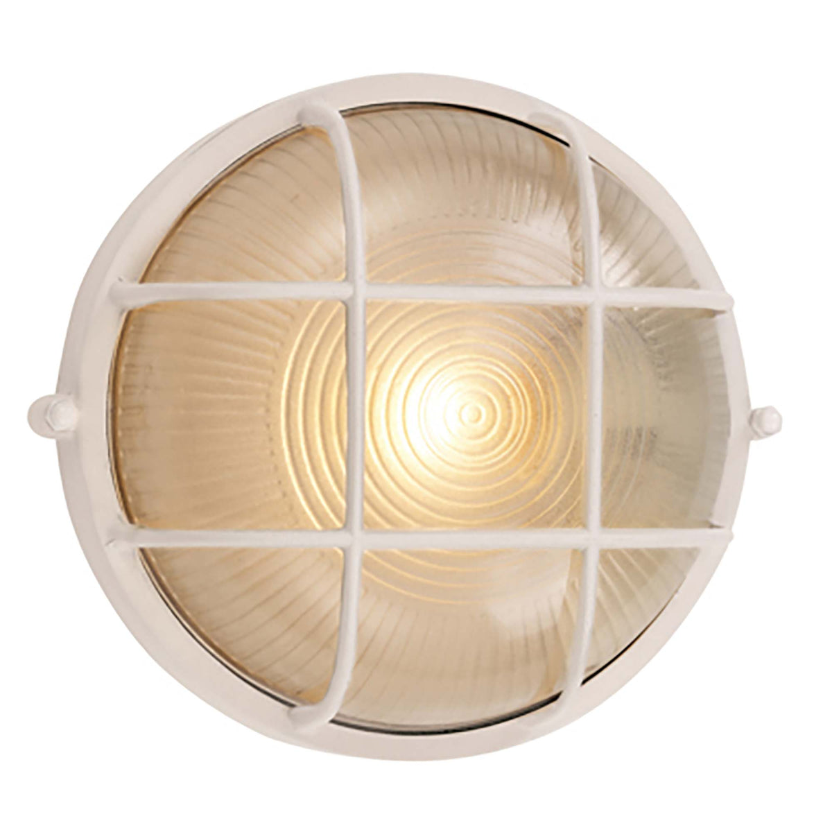 Trans Globe Lighting 41505 WH Aria white bulkhead wall light