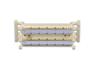Leviton 41AB6-1F4 Cat 6 110-style Wiring Block Kit, Includes 96-pair Block w/ Legs, Labels, And (24) C-4 Clips