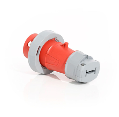 Leviton 420P6WLEV LEV Series IEC Pin & Sleeve Plug