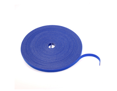 Leviton 43115-75L 75 Ft Hook & Loop Bulk Roll, Blue