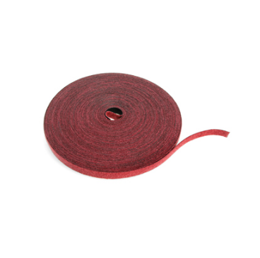 Leviton 43115-75P 75 Ft Hook & Loop Bulk Roll, Maroon