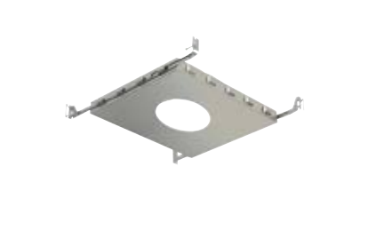 Eurofase Lighting 43786-015 New Construction Plate for Tango & Amigo Lights, Trim / Trimless