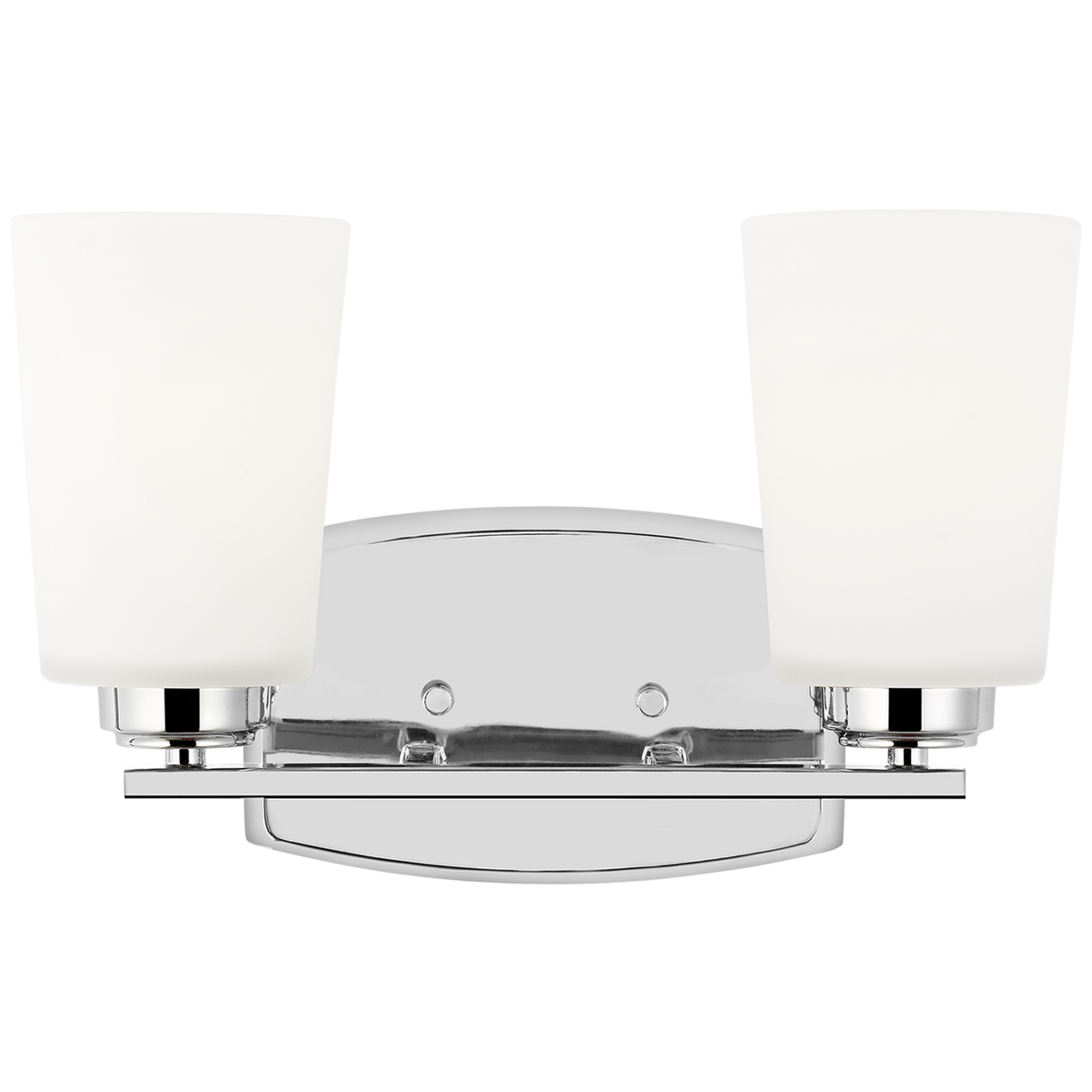 Generation Lighting Franport 2 light chrome bath vanity wall light