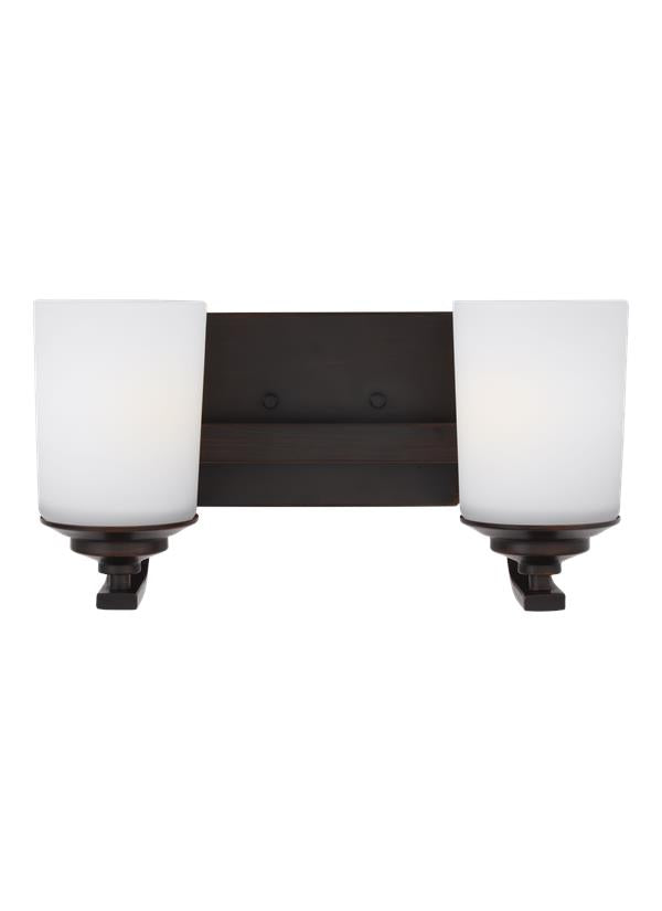 Generation Lighting 4430702EN3-710 Kemal 2 Light Bronze Bath Vanity Wall Light